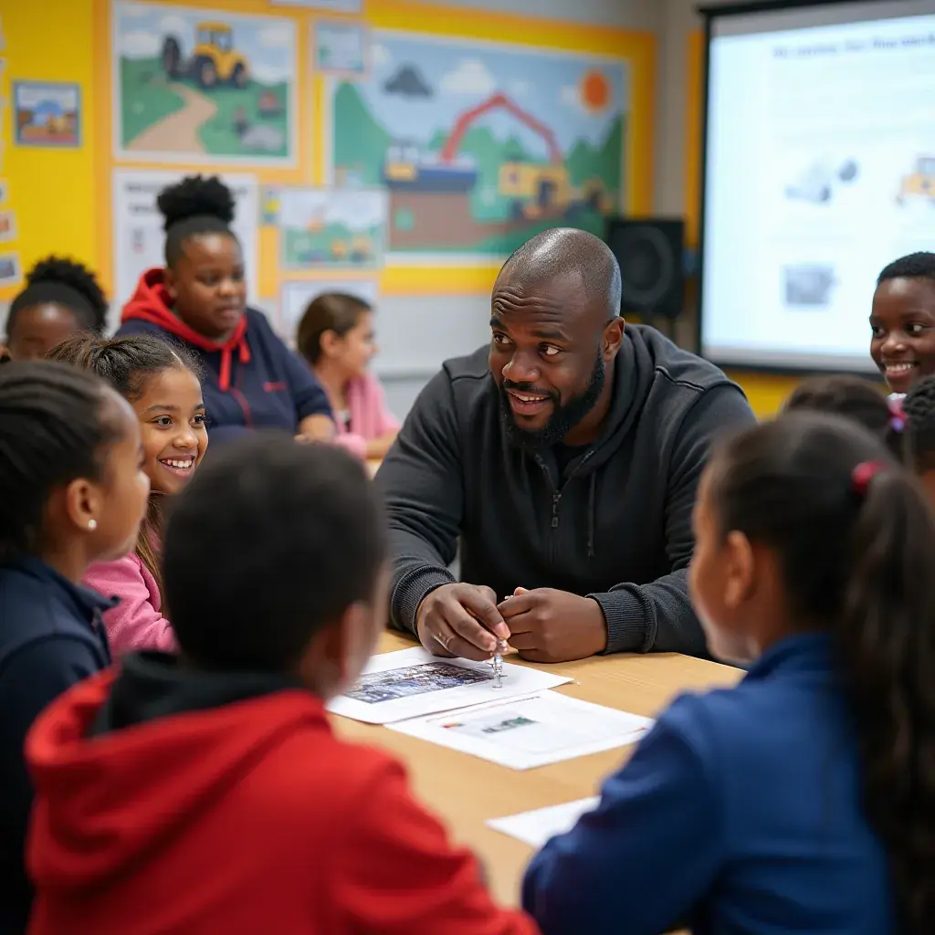 Modern office workspace